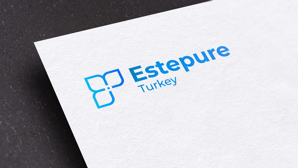 Sağlık turizmi yapan ESTEPURE için logo tasarladım.