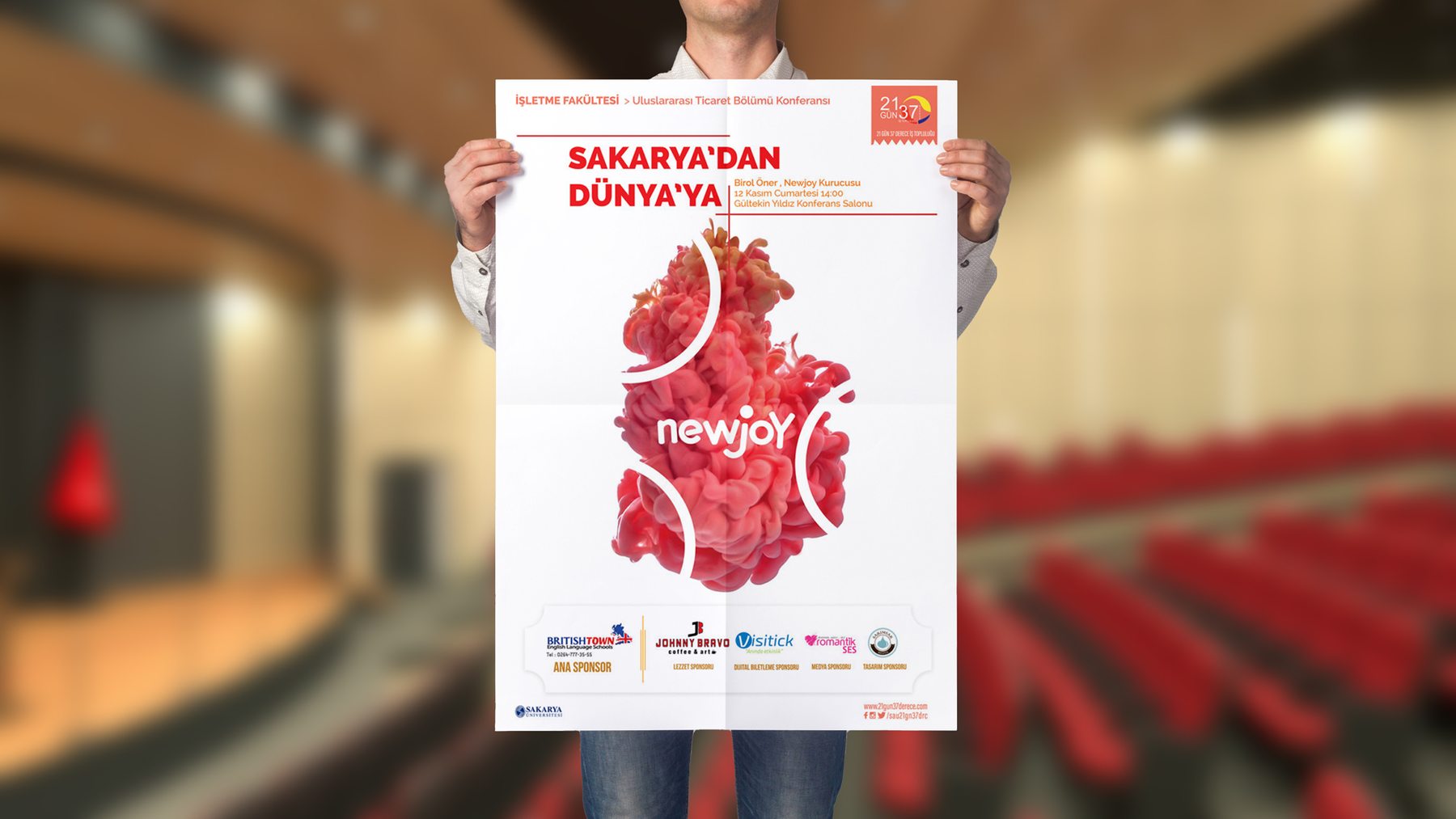 SAÜ – Uluslararası Ticaret Bölümü tarafından düzenlenen “Sakarya’dan Dünya’ya: New Joy​” etkinliği için…