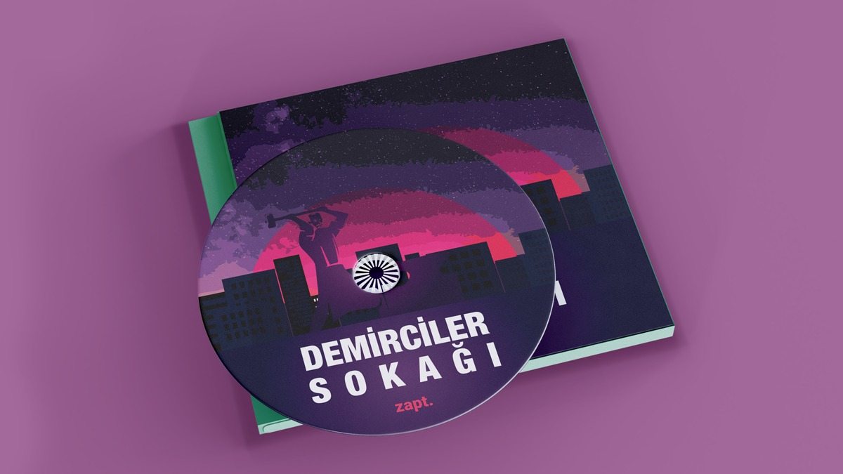 Enes Akkoyunlu için Demirciler Sokağı Albüm Kapak Tasarımını yaptım.
