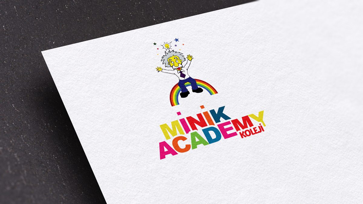Minik Academy Koleji’nin eski logolarını vektöre aktardım. 10 yıllık jpeg olarak kullanılan logo…