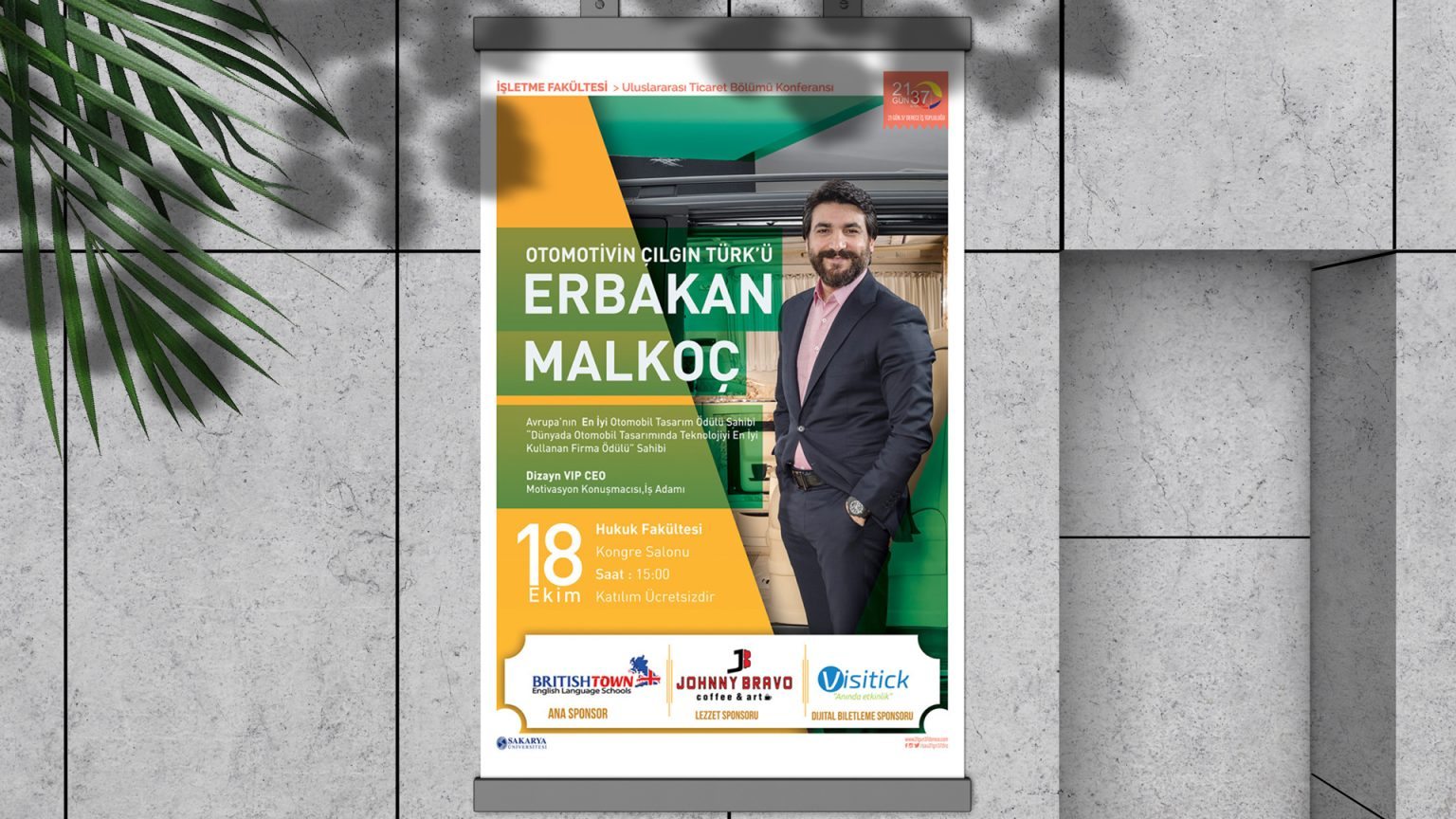 SAÜ – Uluslararası Ticaret Bölümü tarafından düzenlenen “Otomotivin Çılgın Türk’ü Erbakan Malkoç”…