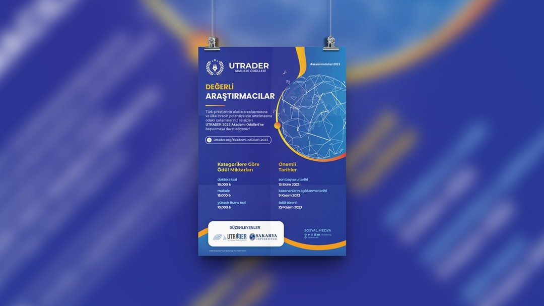 Utrader tarafından düzenlenen Akademi Ödülleri 2 etkinliği için afiş tasarladım.