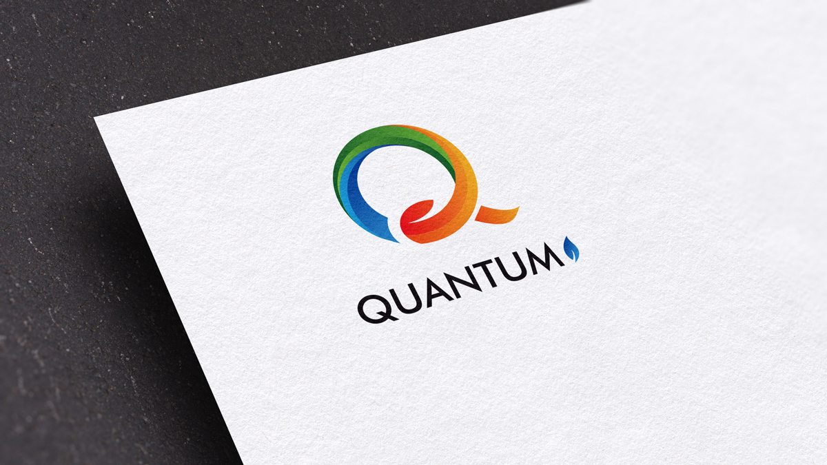 Quantum Endüstri için logo tasarladım.