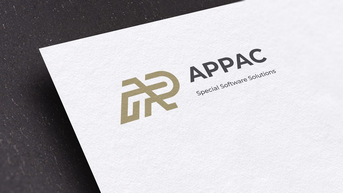 Appac Software için logo tasarımı yaptım.