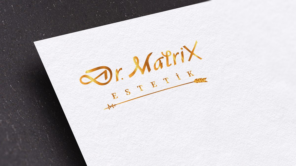 Dr. Matrix Estetik Logo Tasarımını yaptım.