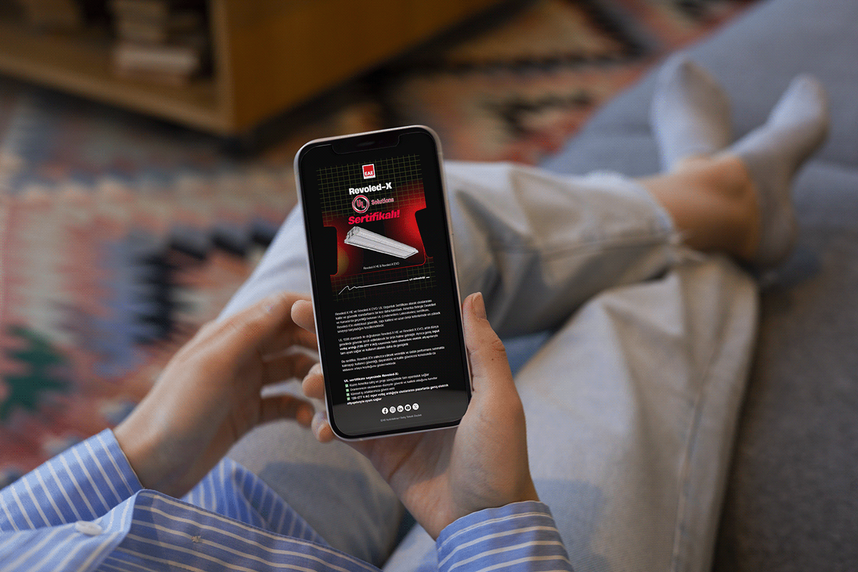 EAE Lighting E-Newsletter Campaign Designs proje görseli 5