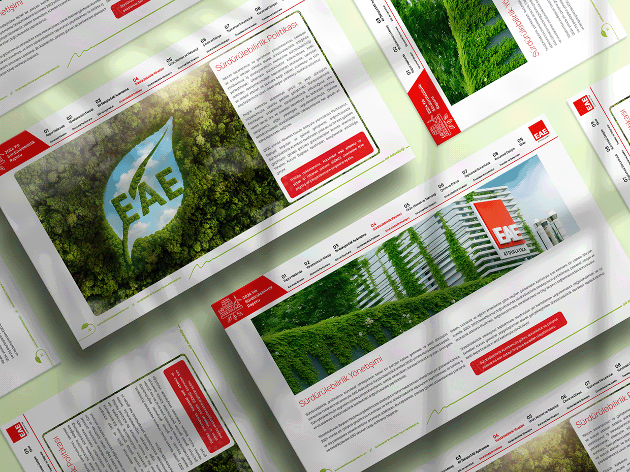 EAE Lighting Sustainability Report 2024 proje görseli 2