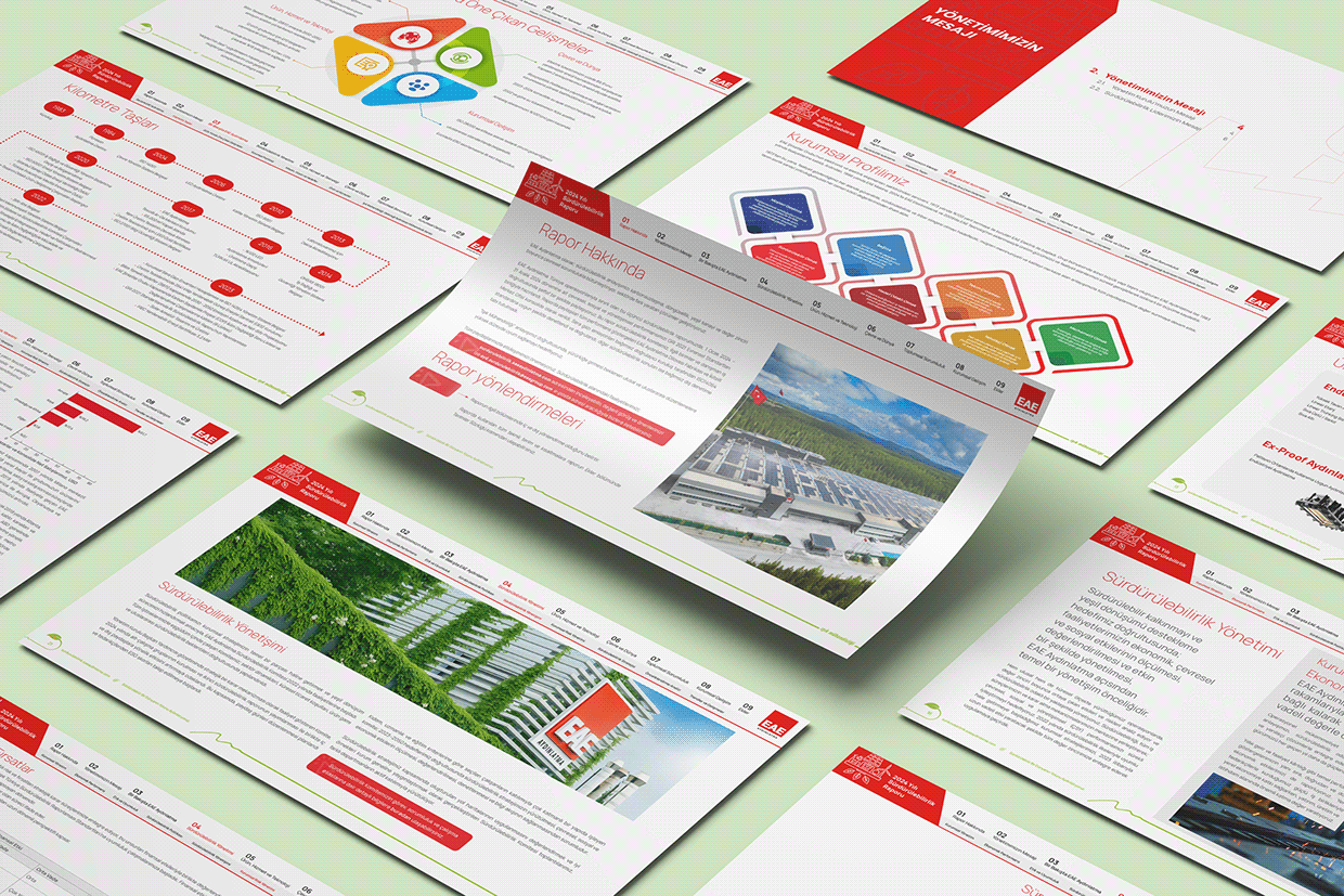 EAE Lighting Sustainability Report 2024 proje görseli 4