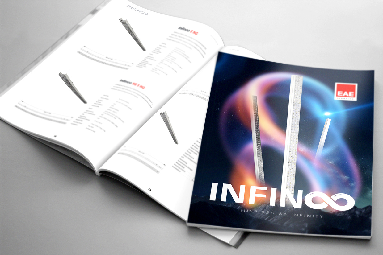 Infinoo Linear Luminaire Catalog Design proje görseli 3