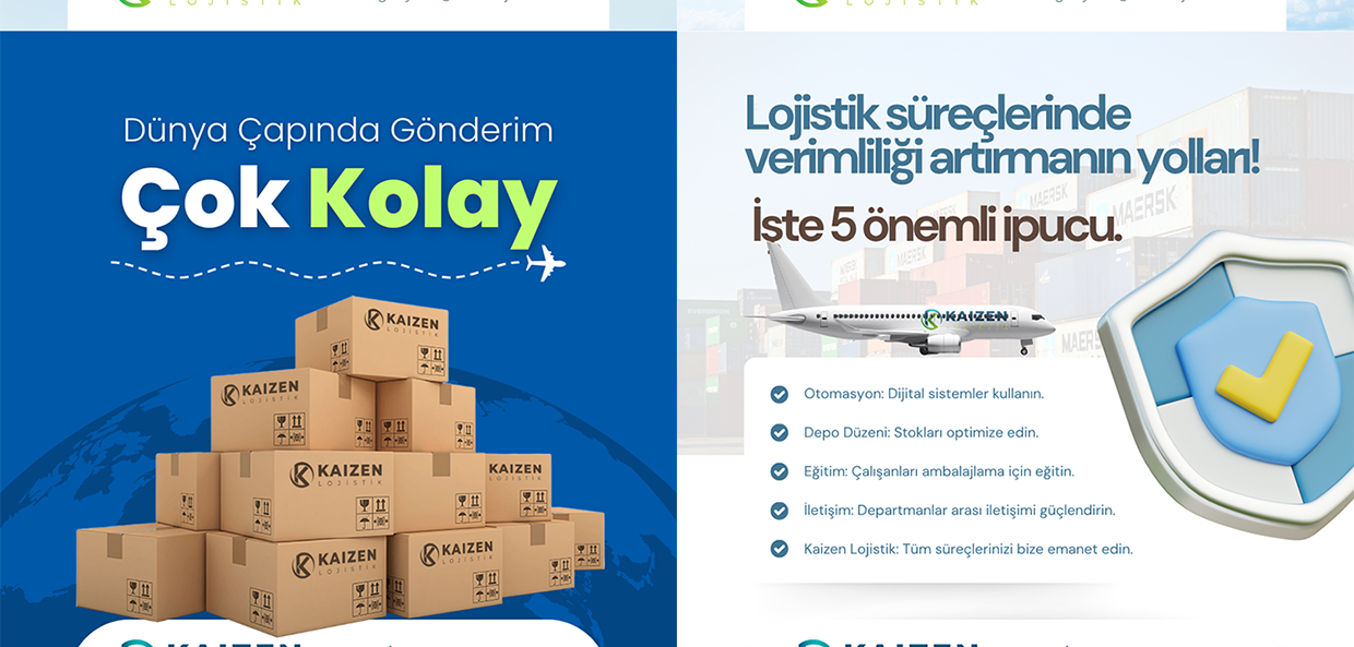 Kaizen Lojistik — Social Media Design & Management proje görseli 2